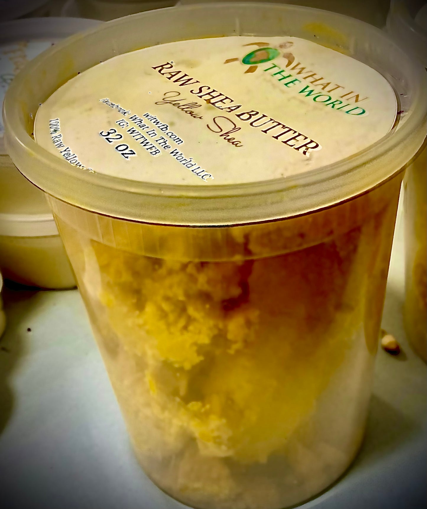 Raw shea (Yellow) 32 oz