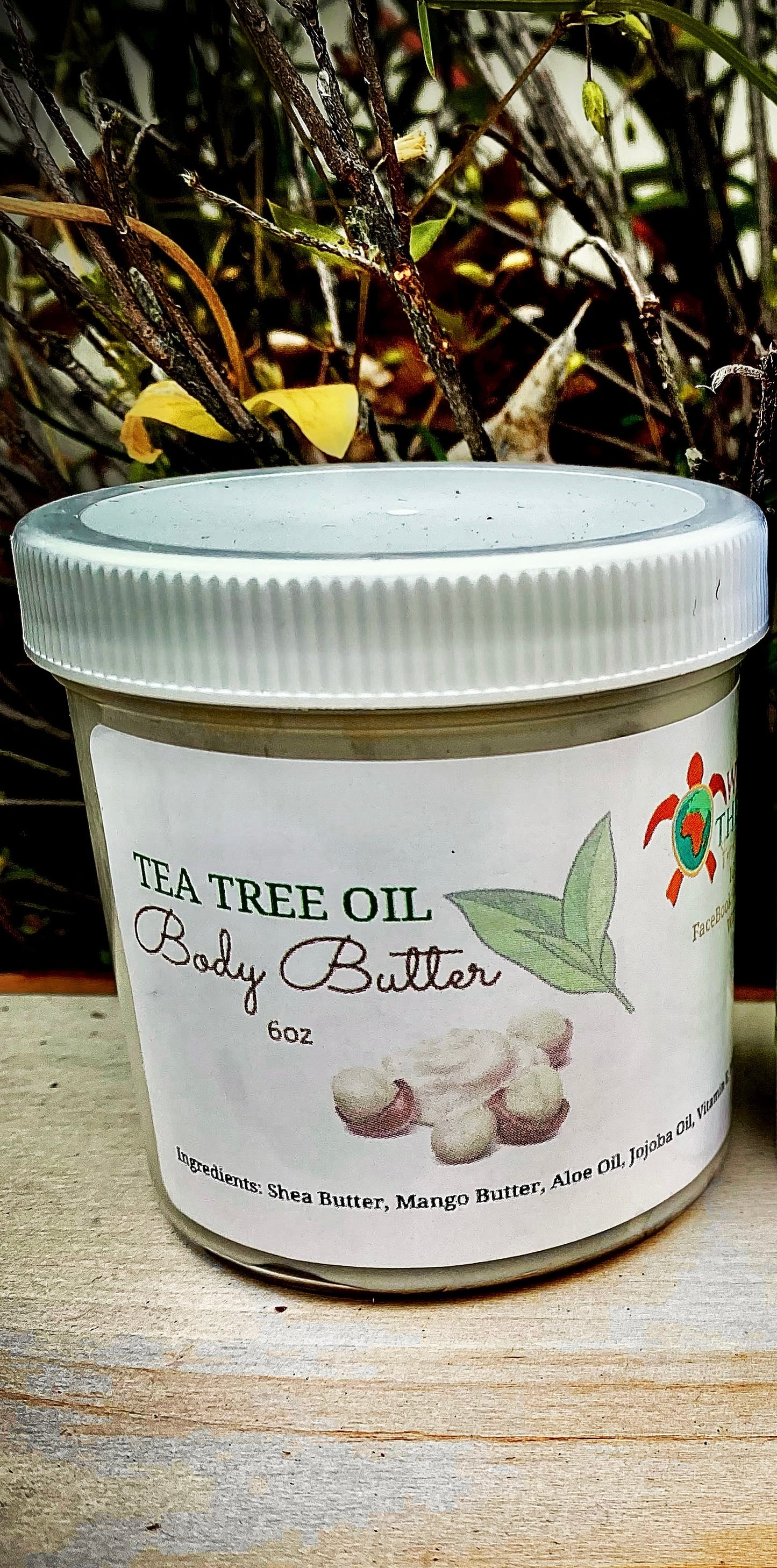 Tea tree oil body butter